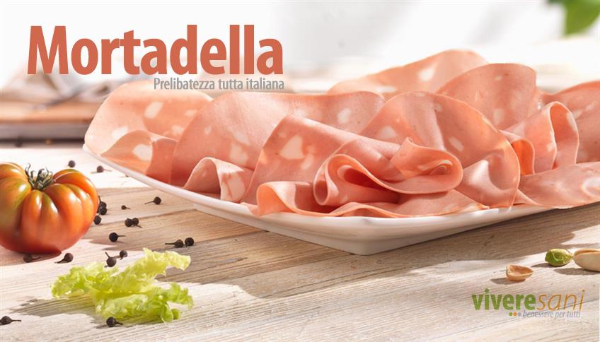 Rotonda, rosa, profumata, gustosissima. La mortadella Rotonda, rosa, profumata, gustosissima. La mortadella